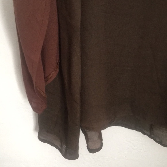 Hanyi Fushi Large Maxi Brown Dress - Picture 7 of 9